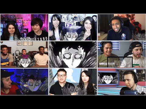 MOB PSYCO 100 OPENING 2 {99.9} EPIC REACTION MASHUP!!!!
