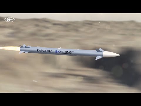 Israel's latest 6th Generation Air to Air Missile SKYSTING