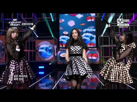 140710 Orange Caramel -  Catallena @ Mnet countdown