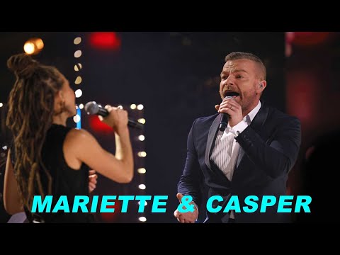 Mariette & Casper - Bridge over troubled waters - Live Nyårsbingo 31/12
