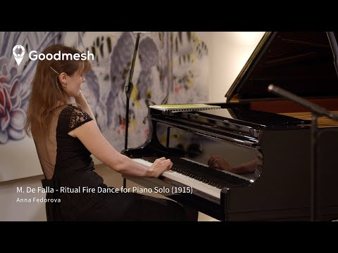 Anna Fedorova - M. De Falla - Ritual Fire Dance for Piano Solo (1915)