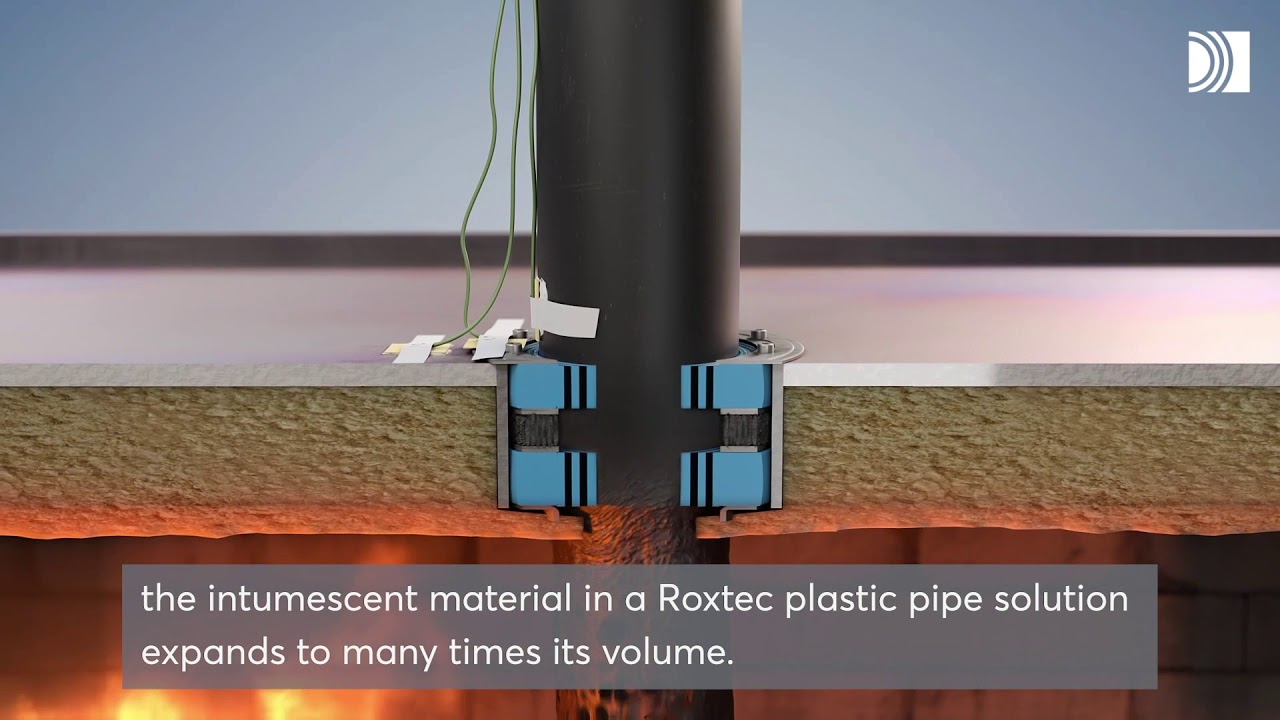 Protect your plastic pipe penetrations from fire