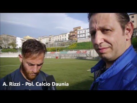 Pol  Gambatesa - Pol  Calcio Dauna 1 - 4   - Le interviste post gara -