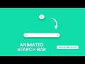 How to create Animated Search Bar using HTML and CSS | Website Search Box
