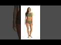 Sporti Solid Crop Tie Back Bikini Top SwimOutlet Com