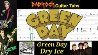 Dry Ice - Green Day - Guitar + Bass TABS Lesson 