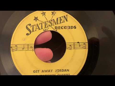 "Get Away Jordan" - Statesmen Quartet with Hovie Lister, piano