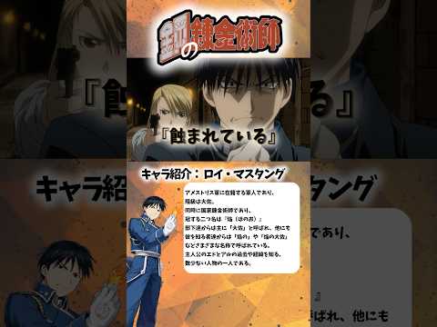 [鋼の錬金術師]復讐を許さない大切な仲間たち