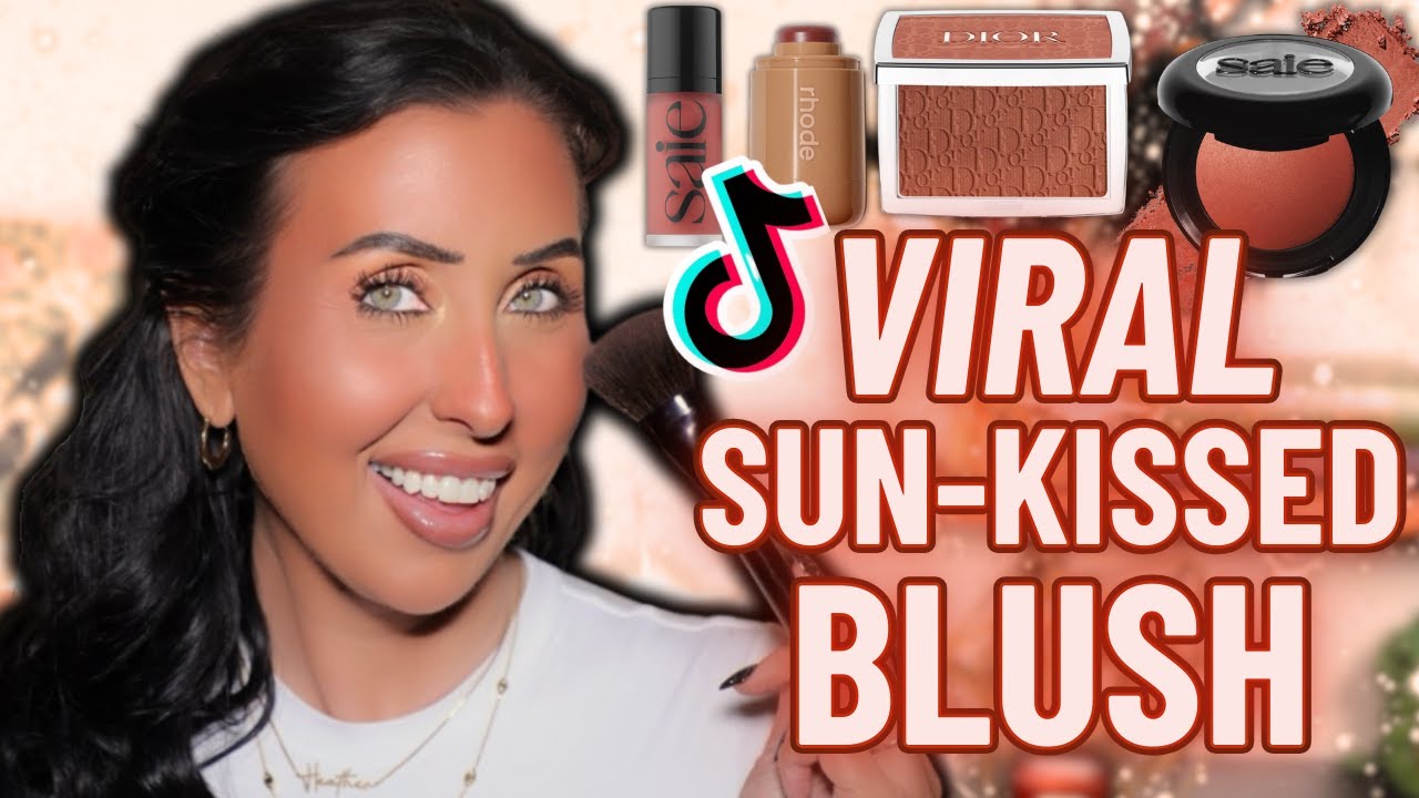 The BEST Blushes for getting the VIRAL SUN KISSED BLUSH Look!