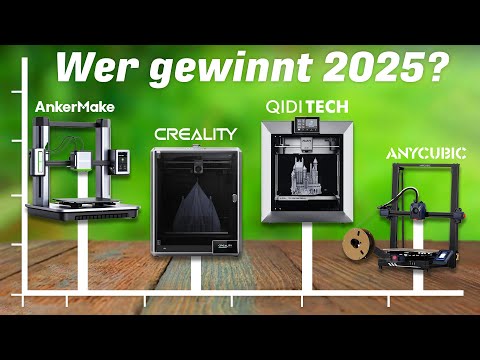 Die besten 3D-DRUCKER im Vergleich (2025) ► Nicht kaufen, bevor du das siehst!