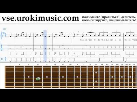 Уроки гитары J. Balvin, Willy William - Mi Gente Ноты Самоучитель часть 2 um-i821