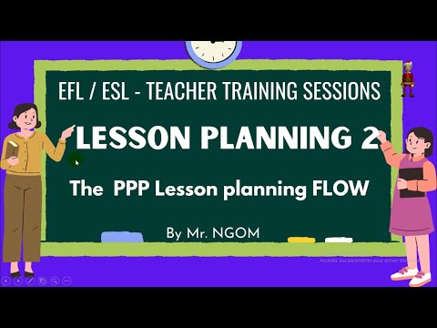 The PPP Lesson Plan Approach  - Teacher Training Session 2