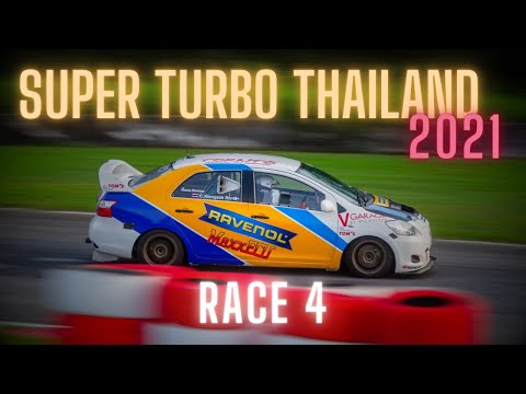 Super Turbo Thailand 2021 D4 Race 4 - Toyota Vios By Tornto
