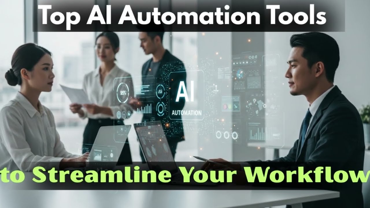 Top AI Automation Tools to Streamline Your Workflow