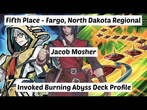 Yu-Gi-Oh! Fifth Place - Fargo, ND Regional - Jacob Mosher - Invoked Burning Abyss Deck Profile