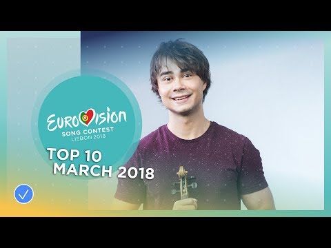 TOP 10: Most watched in March 2018 - Eurovision Song Contest