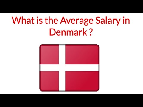 What is the Average Salary in Denmark ?