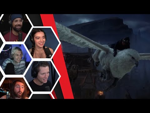 Lets Player's Reaction To Saving Highwing And Getting Flying Mounts - Hogwarts Legacy