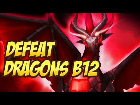 SUMMONERS WAR: DRAGONS B12 WITH MARTINA