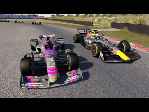 2021 Formula Rapide vs 2022 F1 Cars at Zandvoort