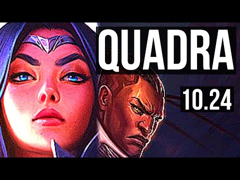 IRELIA vs LUCIAN (TOP) | Quadra, 8 solo kills, Legendary, 800+ games | KR Diamond | v10.24