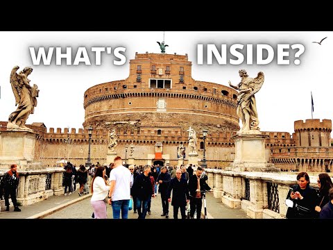 Rome Italy - Here's What I Found Inside The CASTLE SANT'ANGELO.