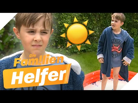 Tim (7) cremt sich ständig ein! Hat er Angst vor Sonnenbrand? | Die Familienhelfer | SAT.1