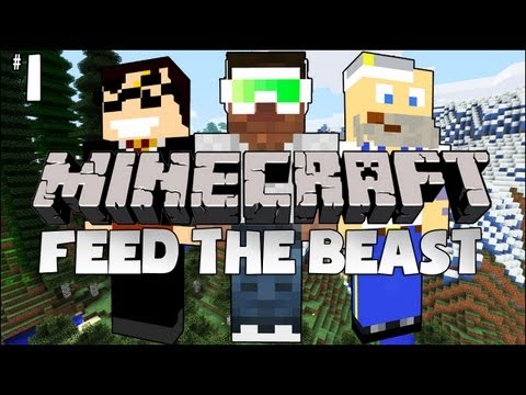 Minecraft Feed The Beast - EP1 - The Start!