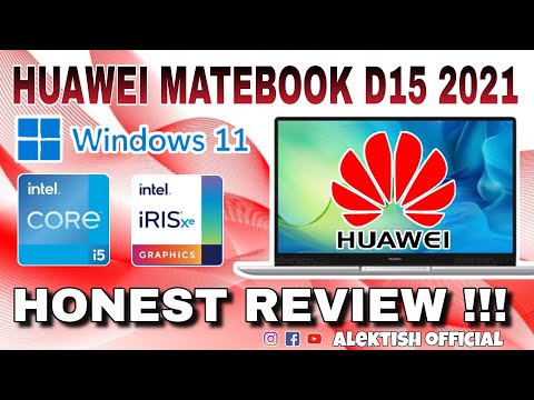 HUAWEI Matebook D15 2021 | HONEST REVIEW || alektish