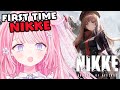 FIRST TIME PLAYING NIKKE AND USING AN EYE TRACKER