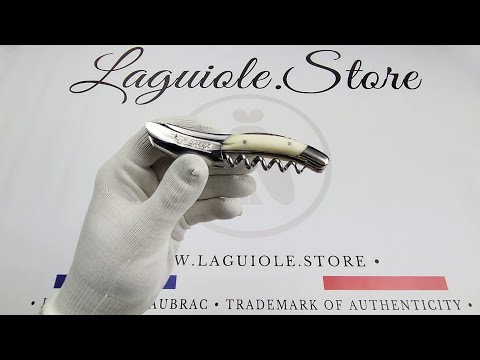Laguiole Corkscrew Beef Bone handle | Sommelier Knife