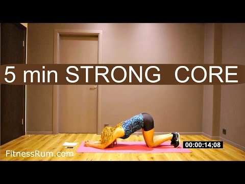 RU6-5 Minute Abs Workout Stabilizing And Cardio Exercises For a Strong Core Level 2