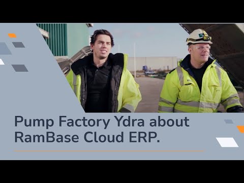 Pump Factory Ydra Manage their Production with RamBase