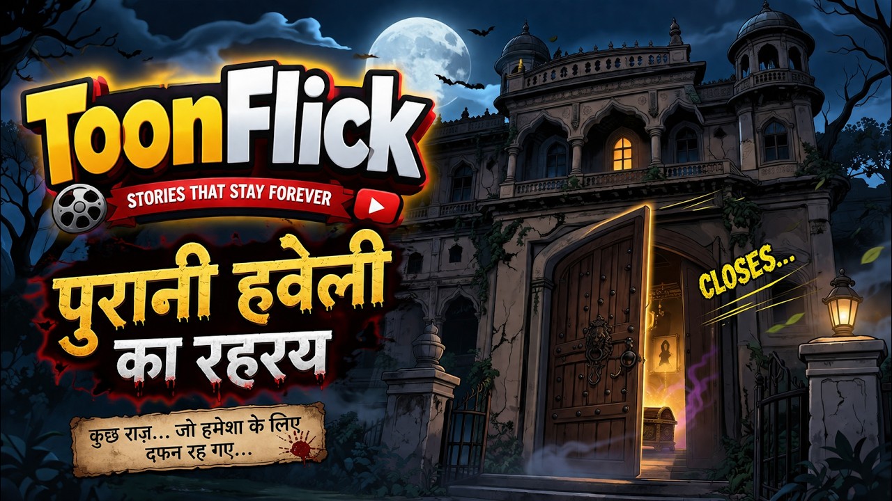 🌙 आधी रात का बंद कमरा | रहस्यमयी हवेली की सच्चाई | हिंदी नैतिक कहानी |
