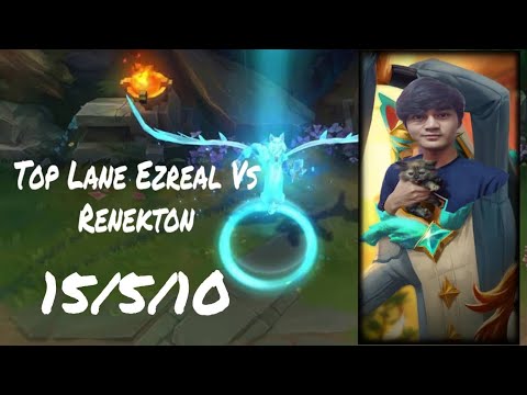 Playing Top Lane Ezreal Vs. Renekton