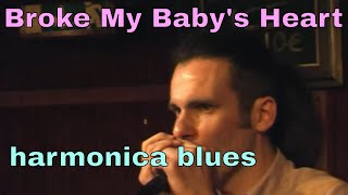 Broke My Baby's Heart (Ronnie Barron) harmonica HarmoChopin et Greg Zlap !