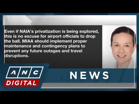 PH Senator Poe slams latest power outage in NAIA terminal 3 ANC