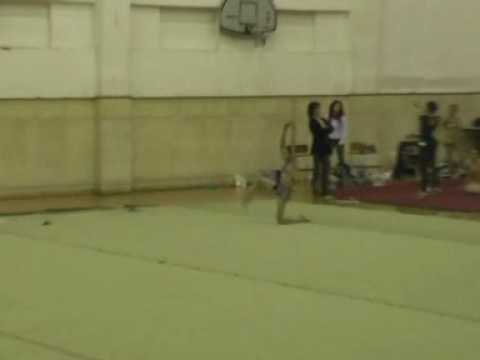 Yasmine Rostom Rhythmic Gymnastics 2007 Egyptian Nationals Junior clubs