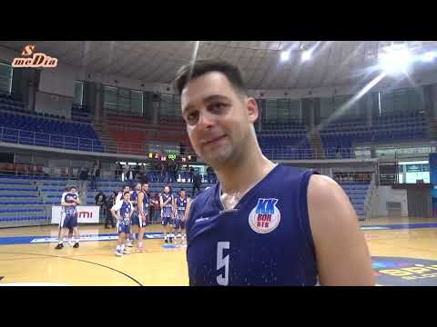KOŠARKAŠI BORA U DRUGOJ LIGI ,OKK Konstantin - KK Bor RTB 68-79  ,reportaža RTV Belle amie and SDMP