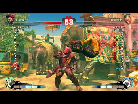Yuu★ [Akuma] vs GuliverZzz [DeeJay] SSF4 Japanese Online Ranked Matches - TRUE-HD