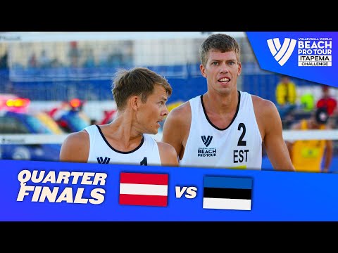 Pristauz/Ermacora vs. Nõlvak/Tiisaar - Quarterfinal Highlights of Itapema 2022 #BeachProTour
