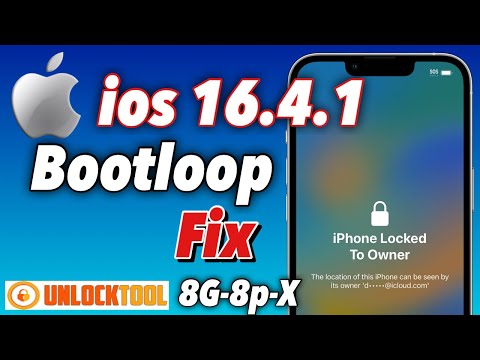 ios 16.4.1 bootloop fix hello screen icloud bypass