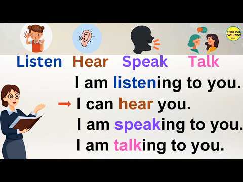 Essential Action Verbs in Everyday Communication in English!