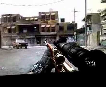 Golden Dragunov Sniper Rifle Call Of Duty 4
