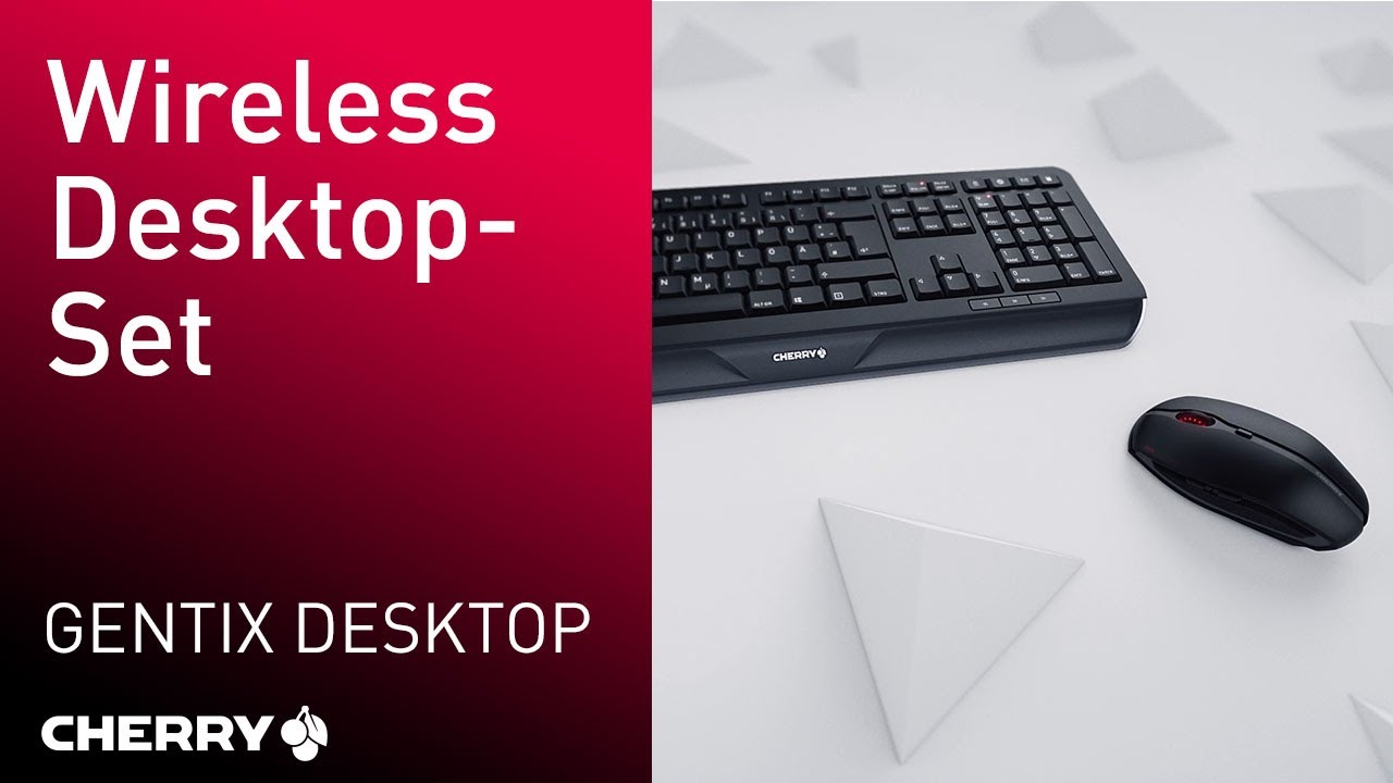 Cherry Ensemble clavier-souris Desktop Gentix Cherry Ensemble clavier-souris Desktop Gentix