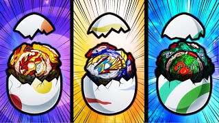 Hatching Beyblades From EGGS Then We Battle!!