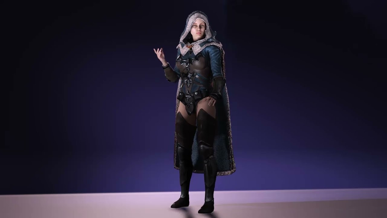 Frostmagier 3D Modell