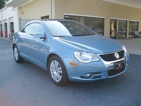 2007 Volkswagen EOS 2.0T Start Up, Engine, and In Depth Tour w/ Top Demo