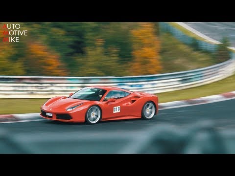 FERRARI 488 GTB RACING ON THE NÜRBURGRING