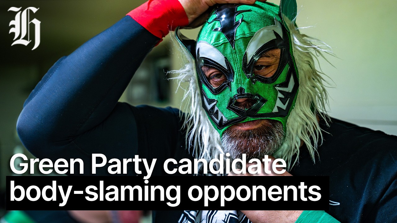 The Green Party candidate body-slamming opponents on weekends
